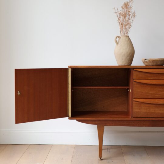 Enfilade vintage en teck Stonehill – Image 7