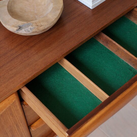 Enfilade vintage en teck Stonehill – Image 6