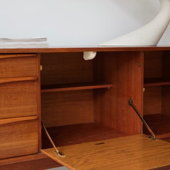 Enfilade vintage en teck Stonehill – Image 5