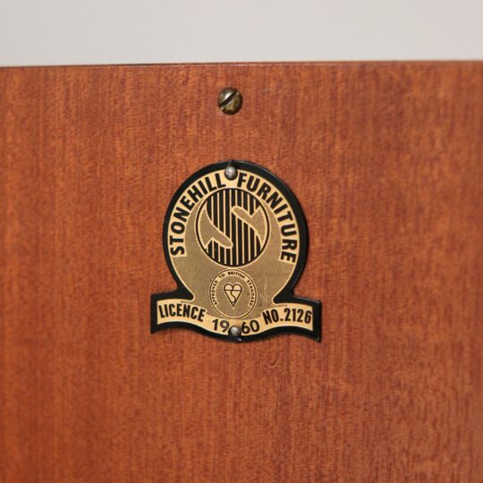 Enfilade vintage en teck Stonehill – Image 3