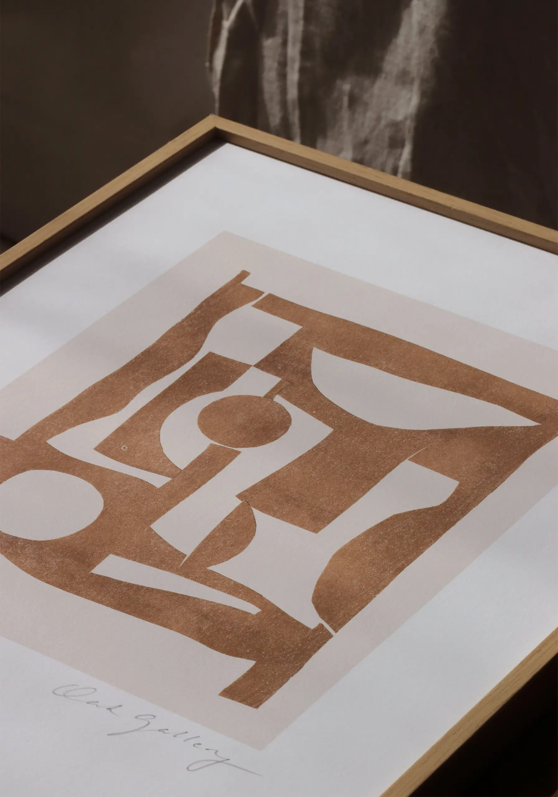 Affiche déco contreforme