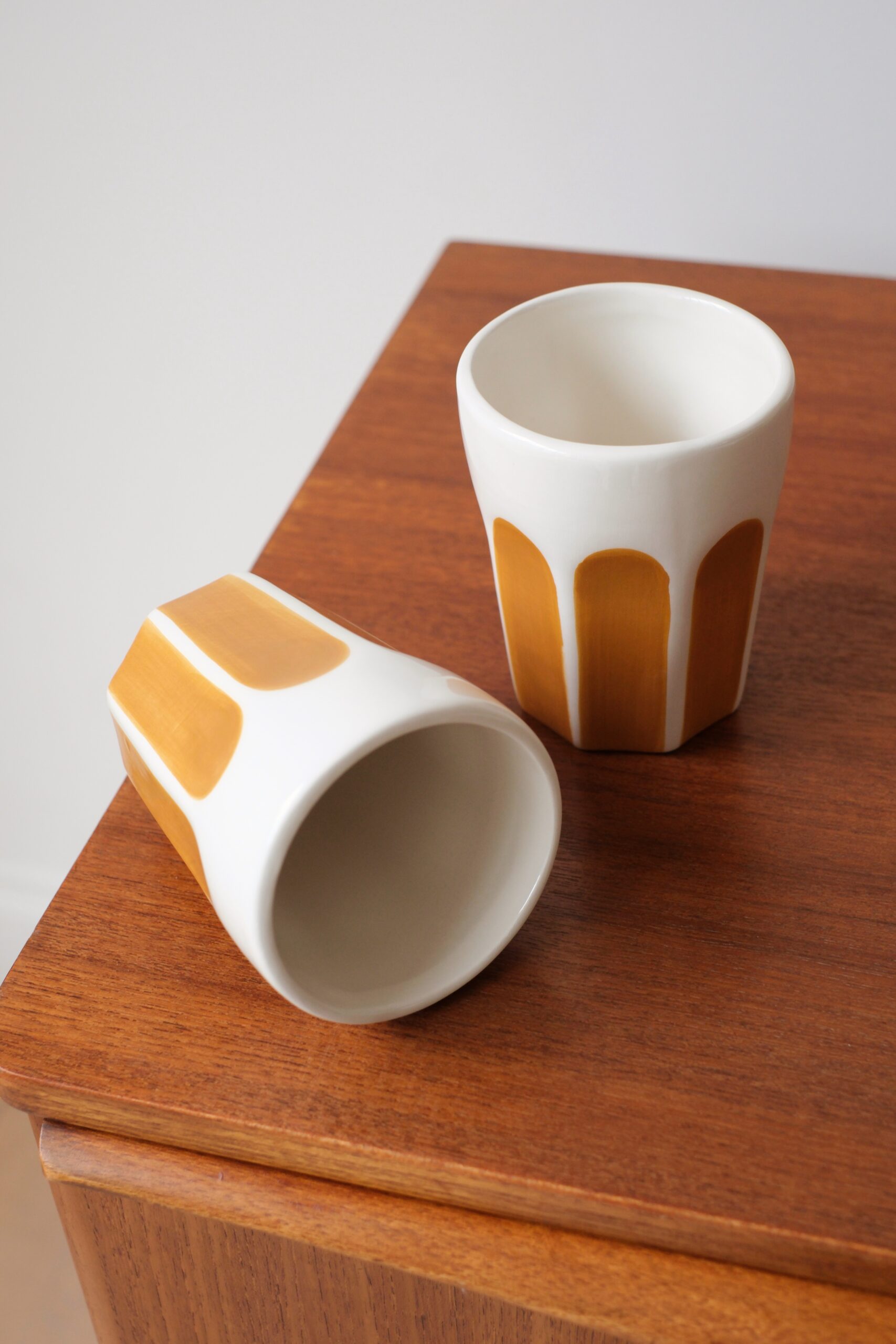 tasse Côtelée Sans Anse