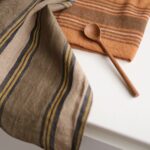 Serviette de table lin coton Serviette de table lin coton