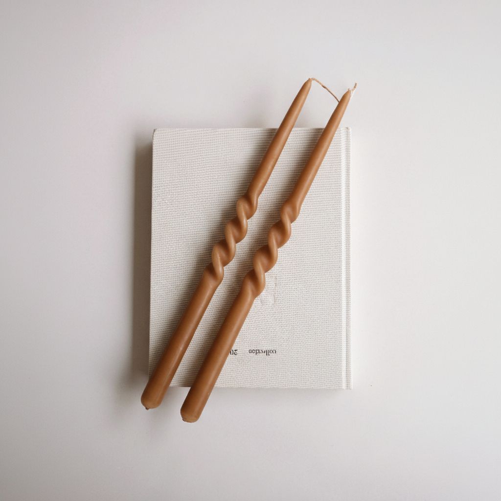 longue bougies torsadée