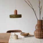 suspension vert terracotta