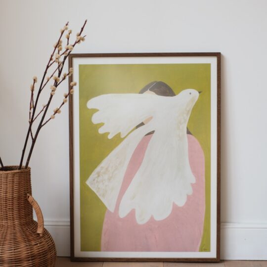 Affiche "Bird and woman" – Image 1