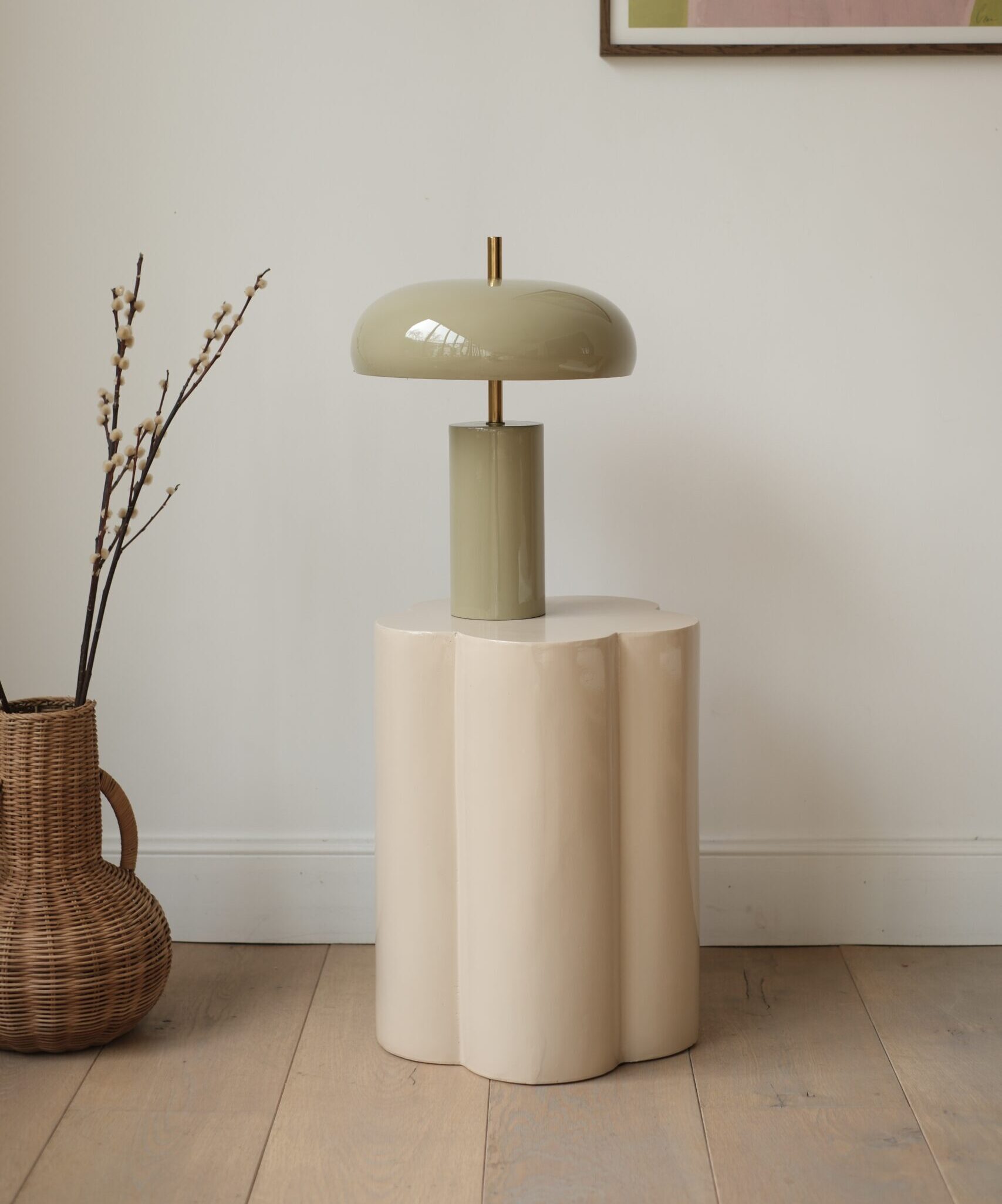 Bout de canapé Fleur – Image 1