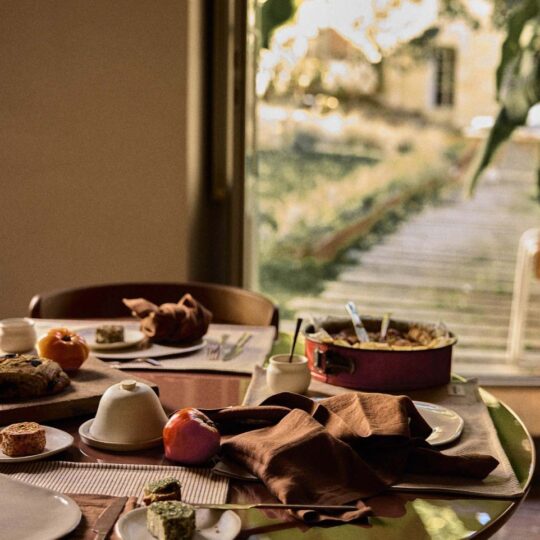 Set de table en coton rayé – Image 7