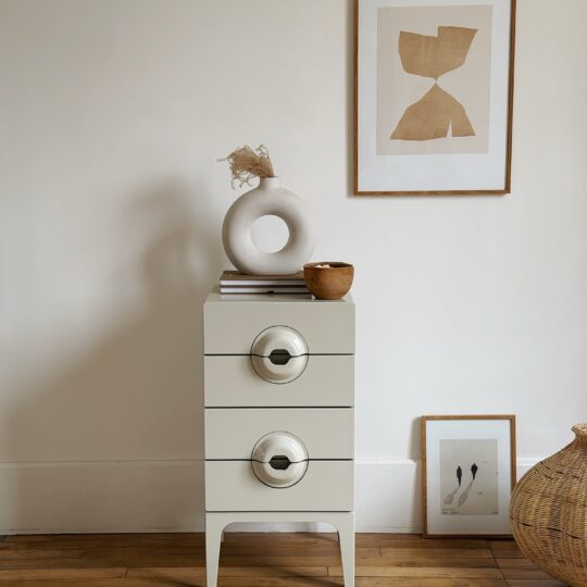 Chiffonnier Métal 4 Tiroirs