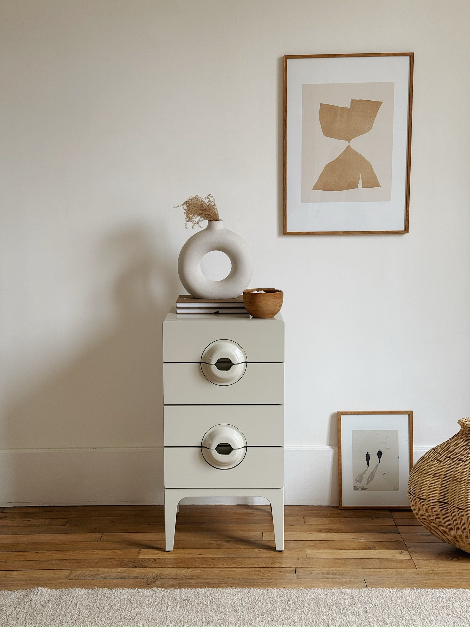 Chiffonnier Métal 4 Tiroirs