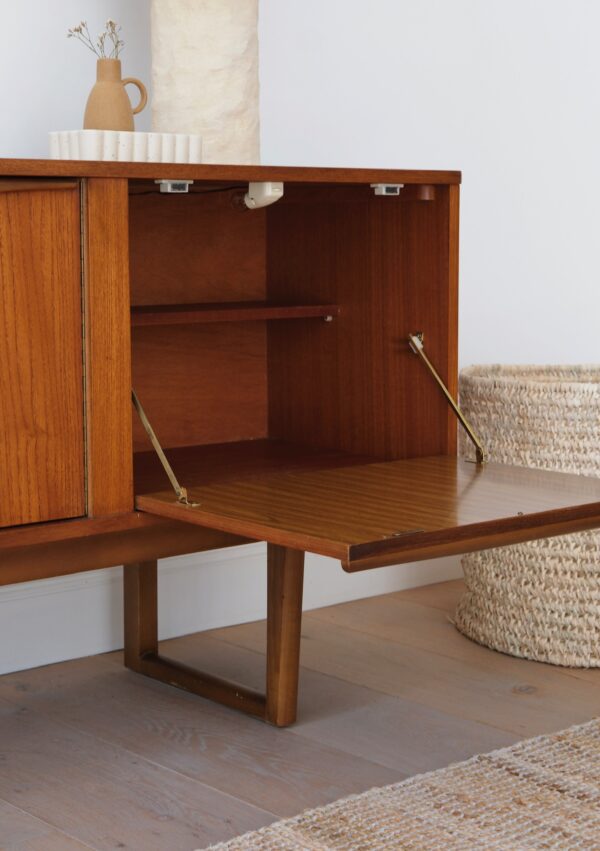 enfilade teck porte battante