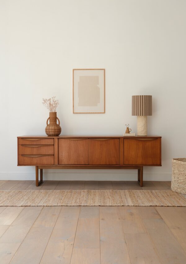 enfilade scandinave vintage pieds traîneaux