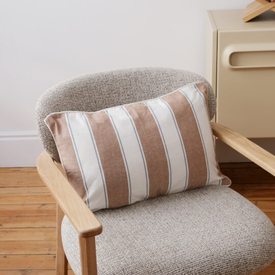 coussin 40x60 rayé