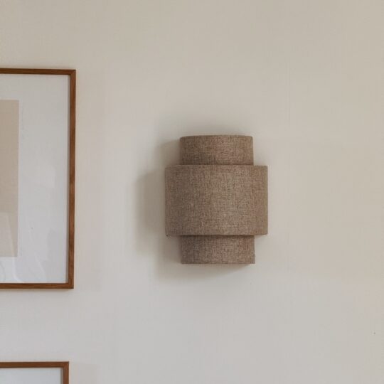 Applique en lin naturel – Image 1