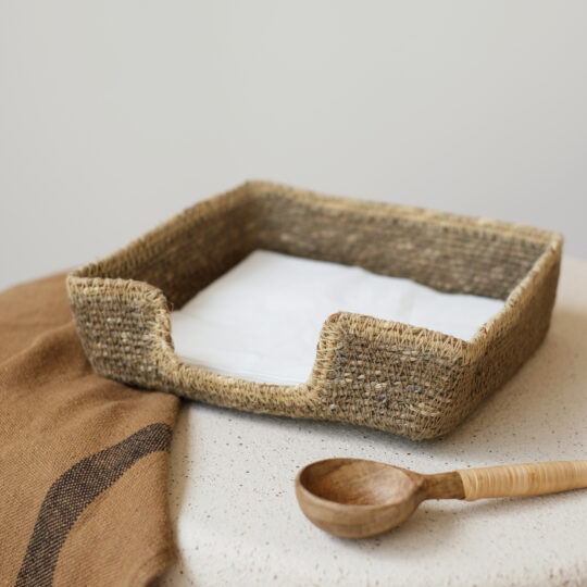 porte serviettes de table taupe