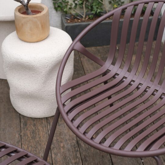 Fauteuil et repose-pieds de jardin – Image 3
