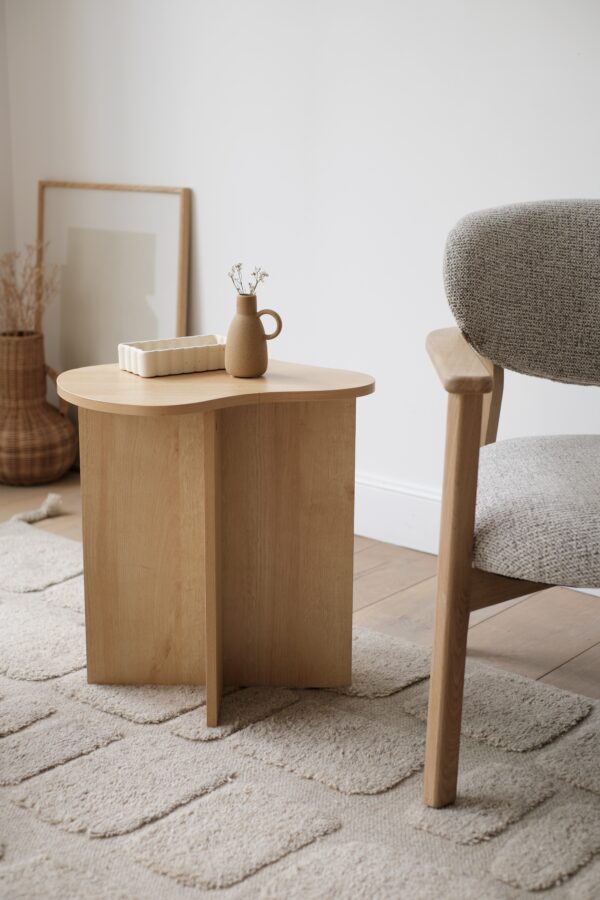Table d'appoint minimaliste en bois