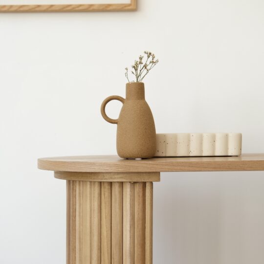 Console ovale en bois – Image 3