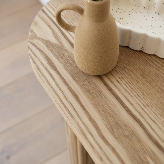 Console ovale en bois – Image 4