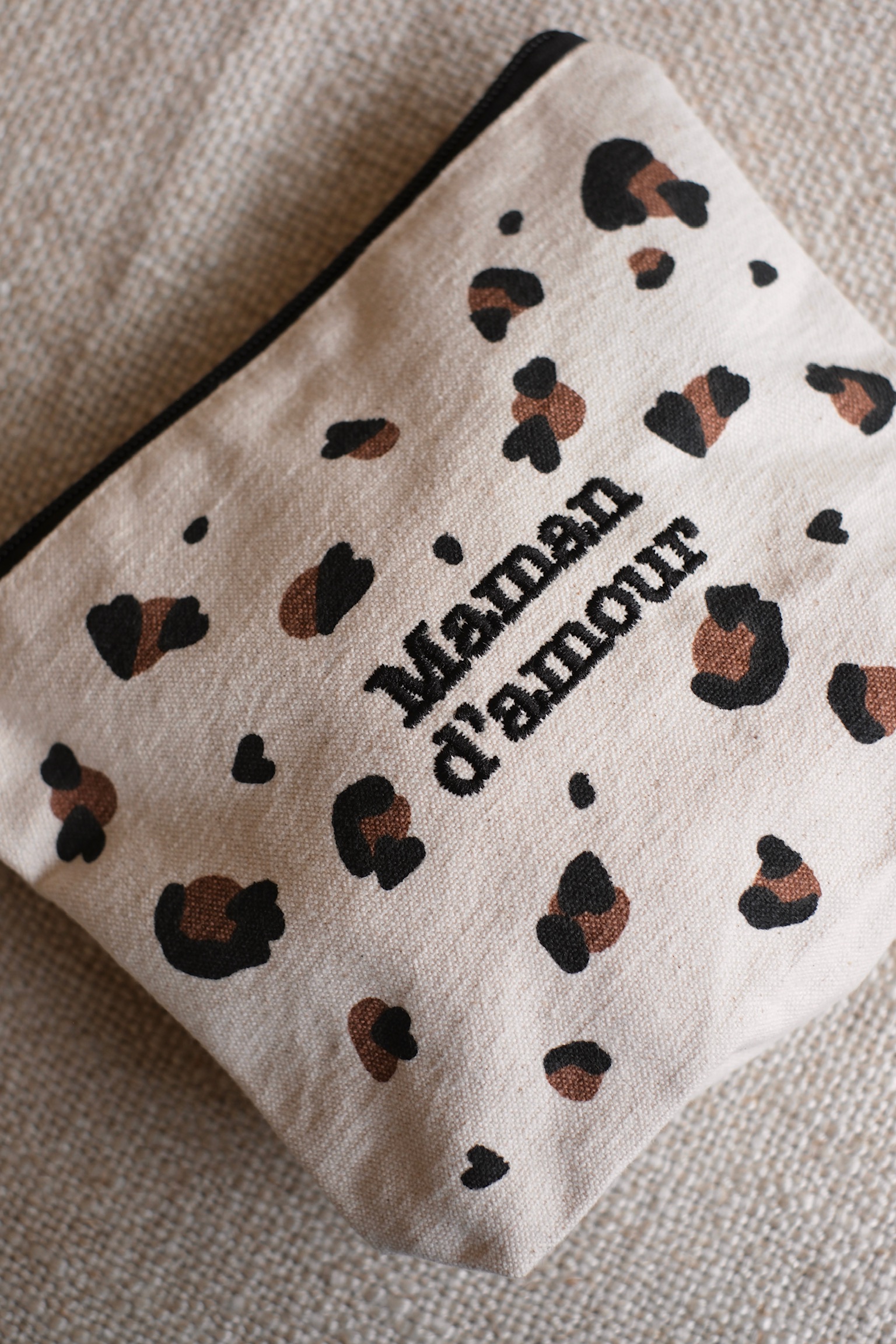 pochette léopard