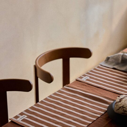 Set de table en coton rayé – Image 1