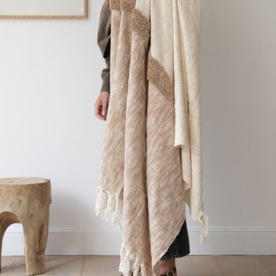 plaid beige
