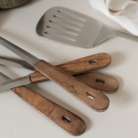ustensiles de cuisine bois