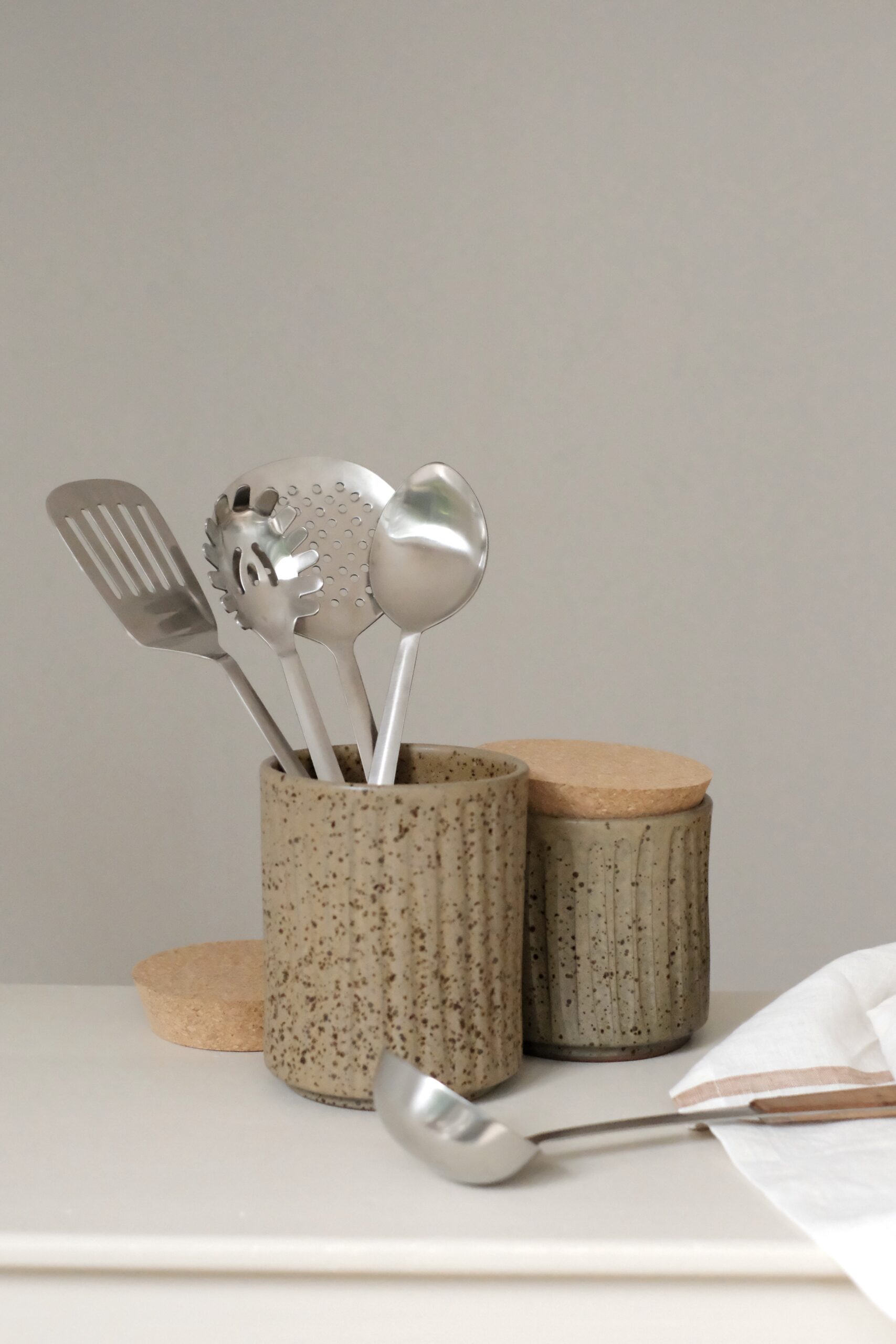 ustensiles de cuisine inox