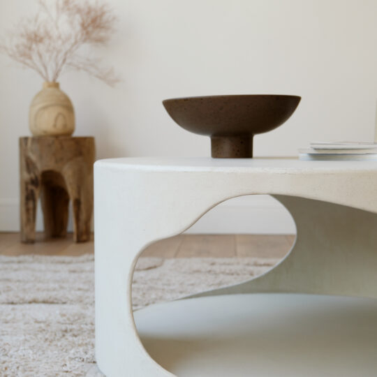 détail table basse