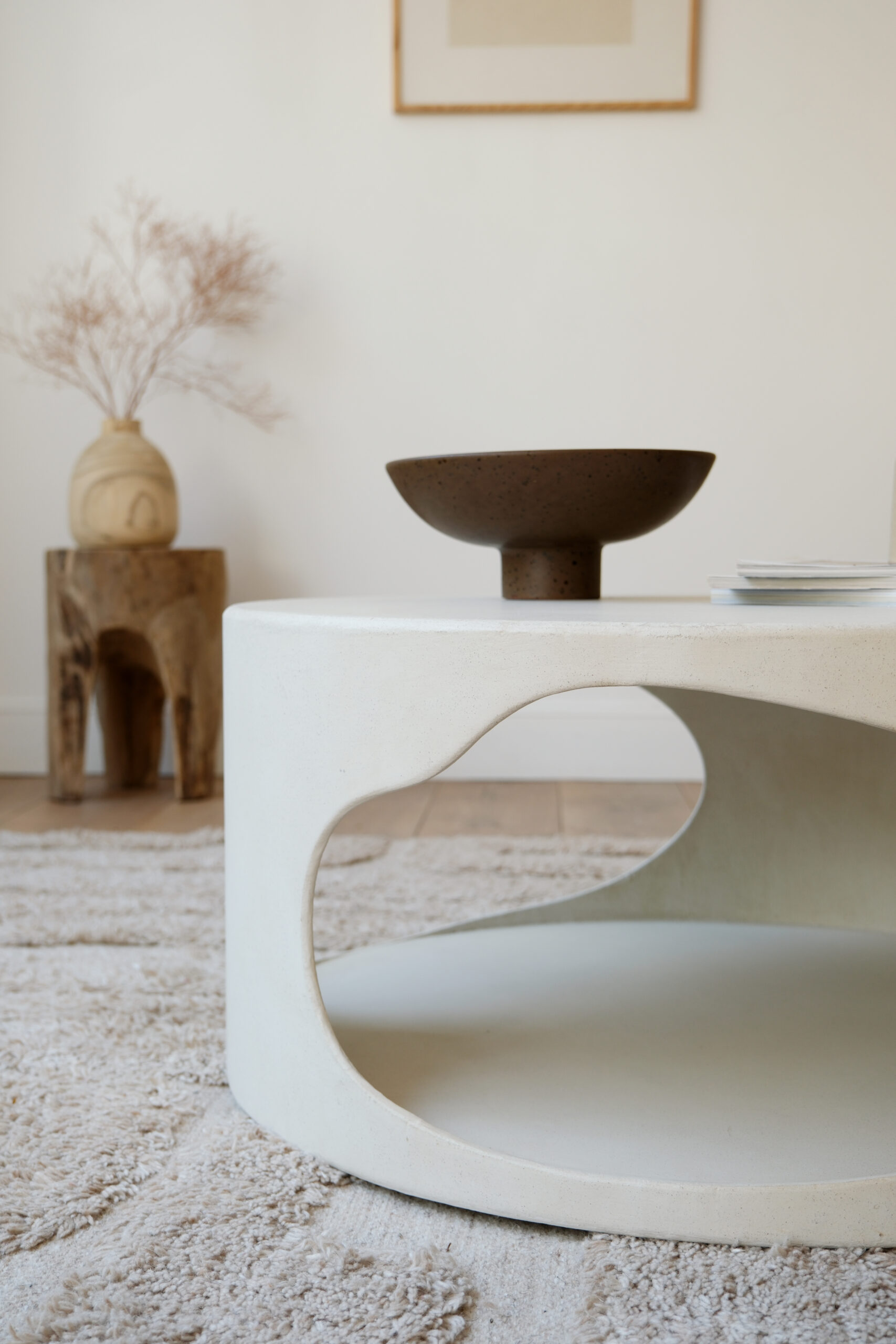 détail table basse