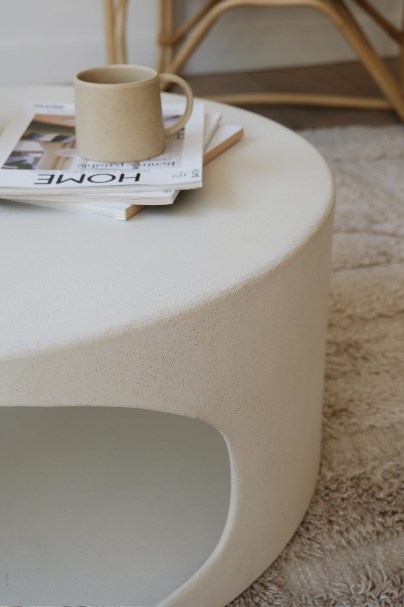 détail table basse