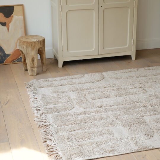 tapis laine tufté