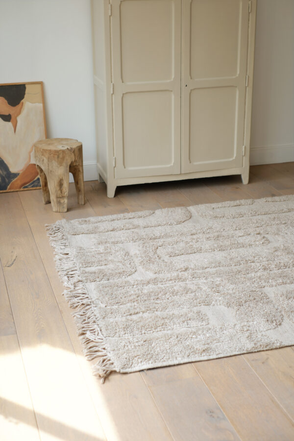 tapis laine tufté