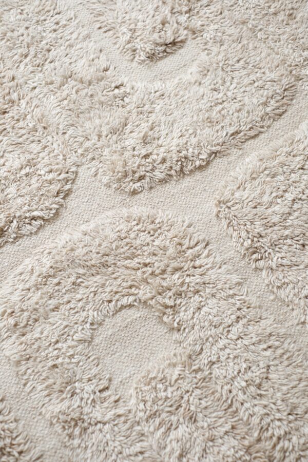 tapis laine tufté