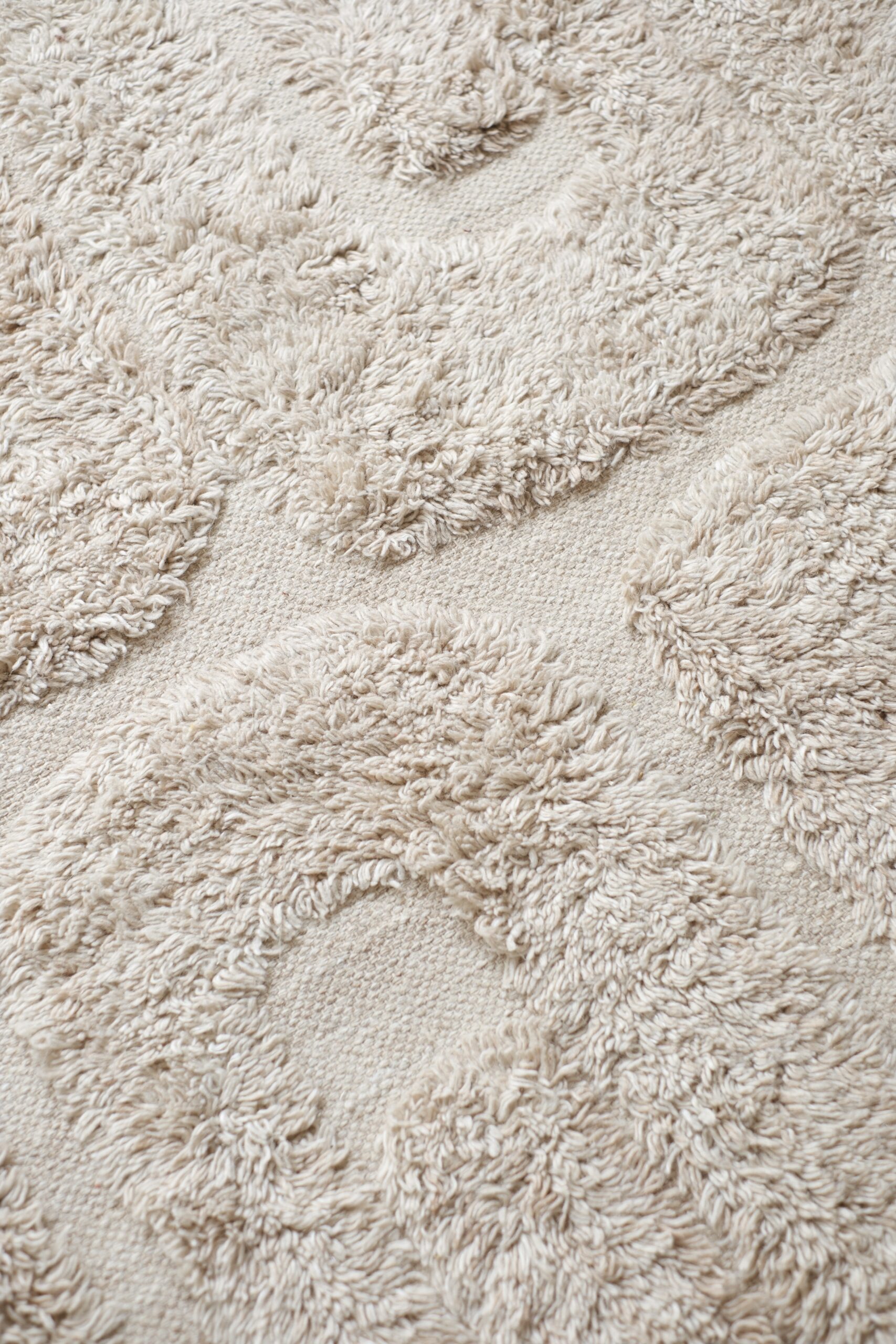 tapis laine tufté