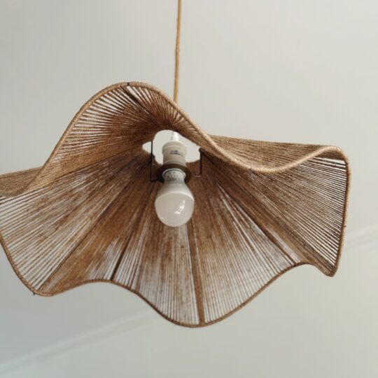 Suspension ondulée en jute - 2 tailles – Image 3