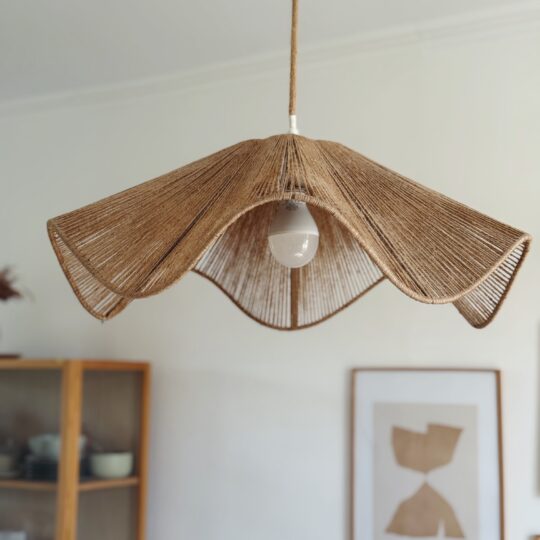 Suspension ondulée en jute - 2 tailles – Image 2