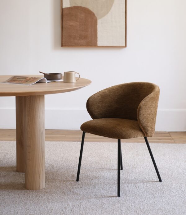 Chaise Enveloppante Marron Chaise Enveloppante Marron