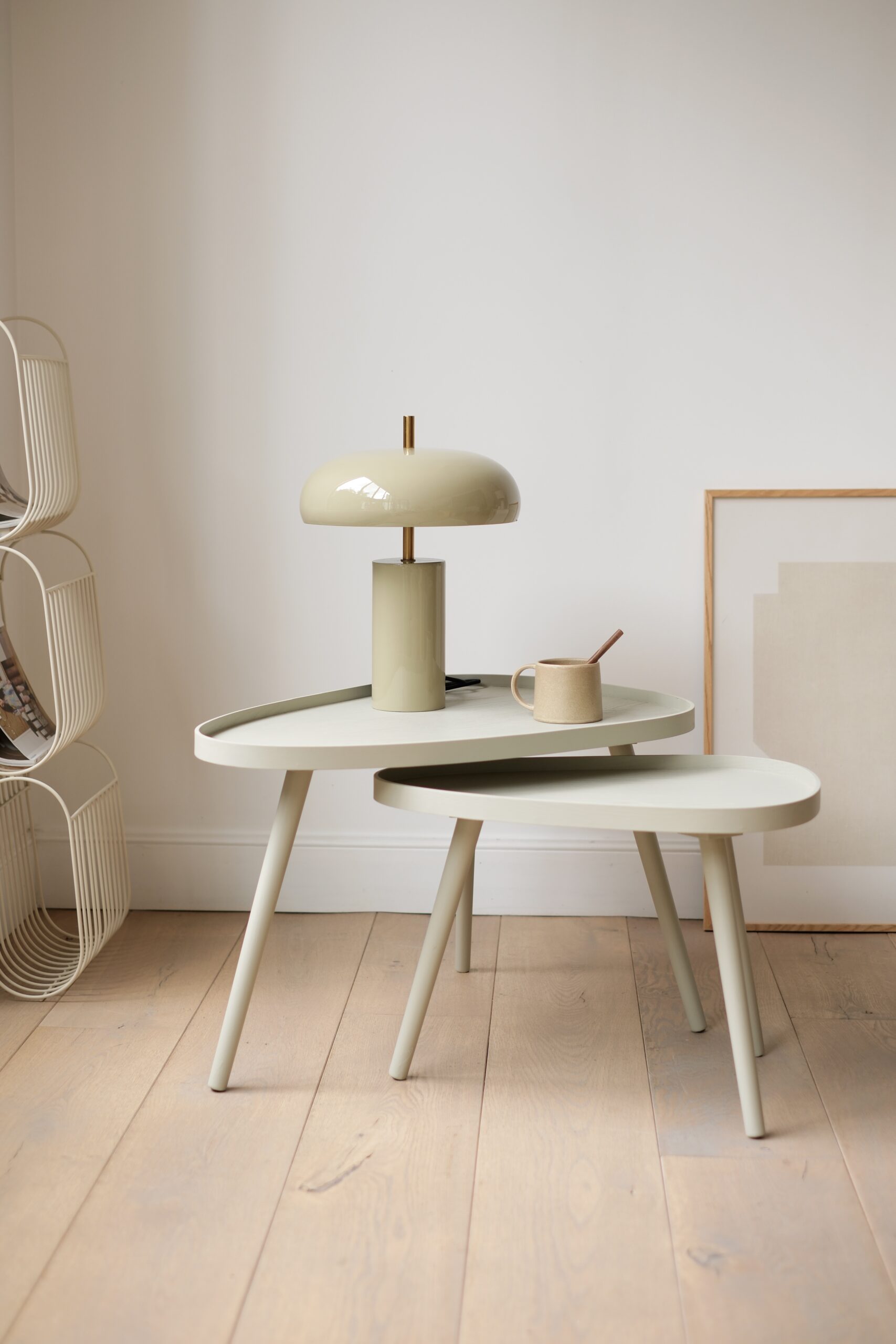 Lot de 2 tables basses organiques – Image 2
