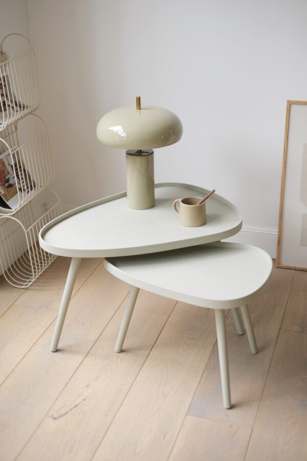 lot de 2 tables basses forme organique lot de 2 tables basses forme organique