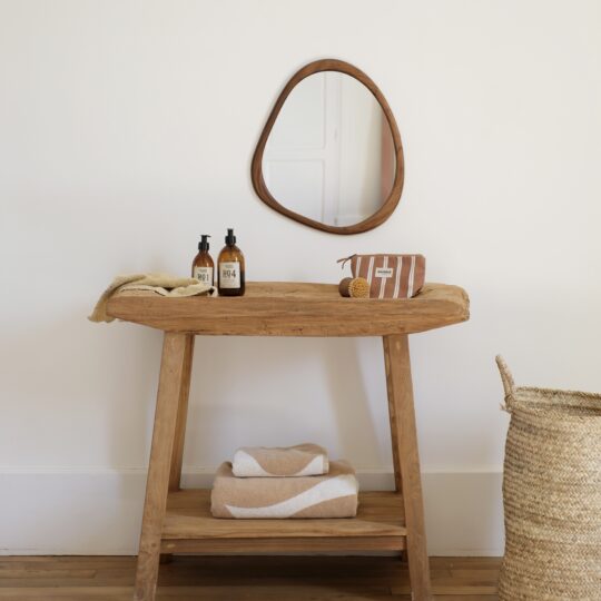 console salle de bain