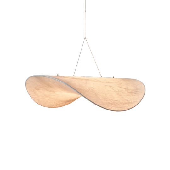 Suspension organique en soie Lotus – Image 3