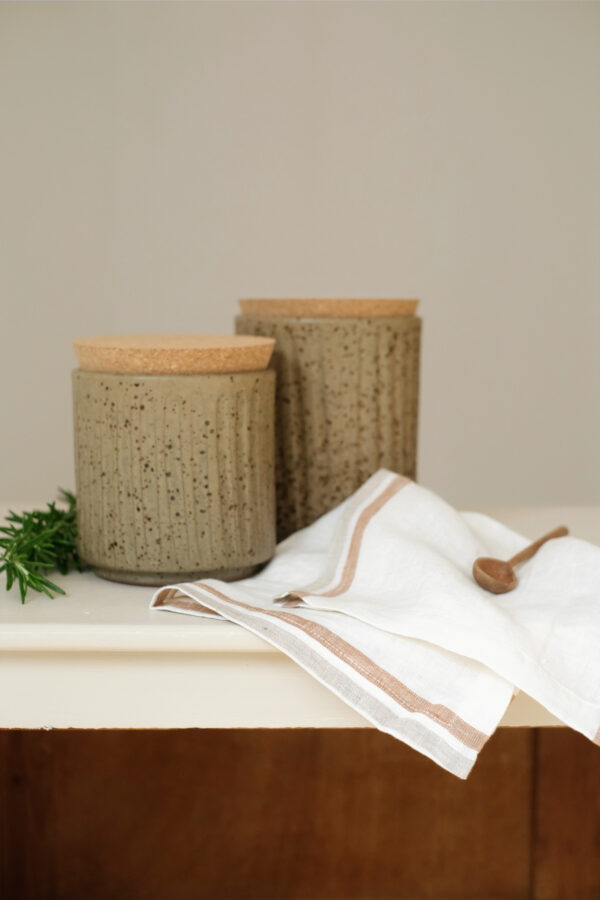 serviette de table lin lavé