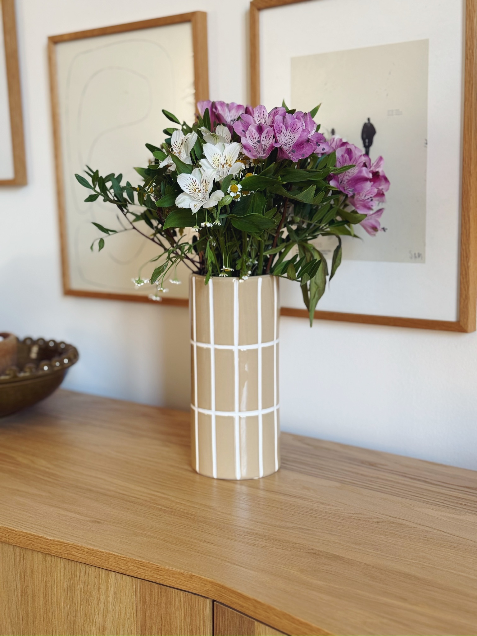 vase carrelage beige