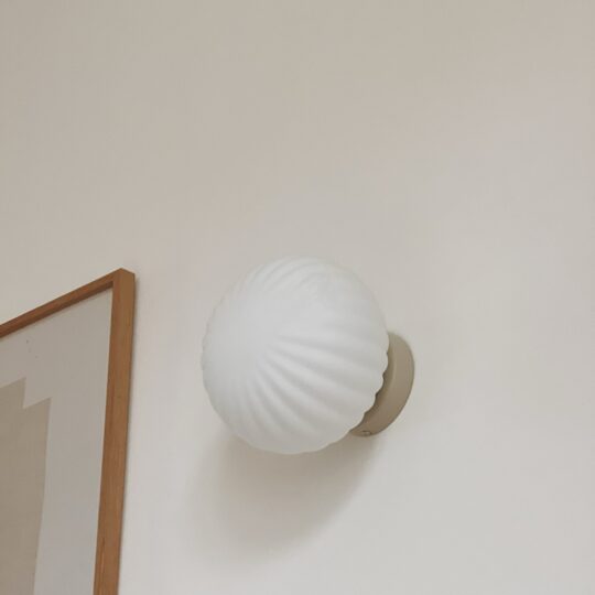 applique murale globe