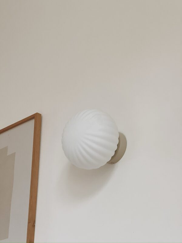 applique murale globe