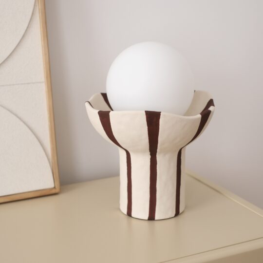 Lampe à poser Albert Choco