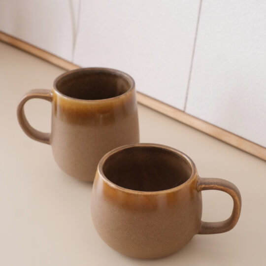 mug en grès rustique