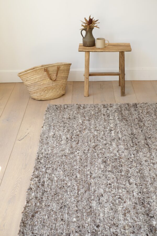 tapis de salon brun