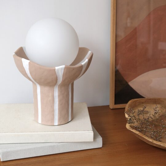 Lampe à poser Albert Choco